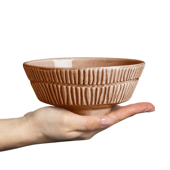 Stripes kom Ø15 cm, Cinnamon  Mateus
