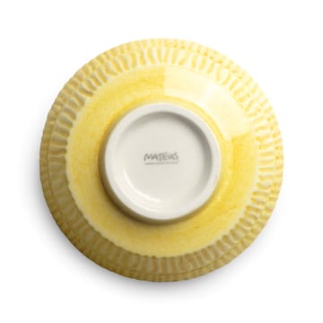 Stripes kom Ø15 cm - Geel - Mateus