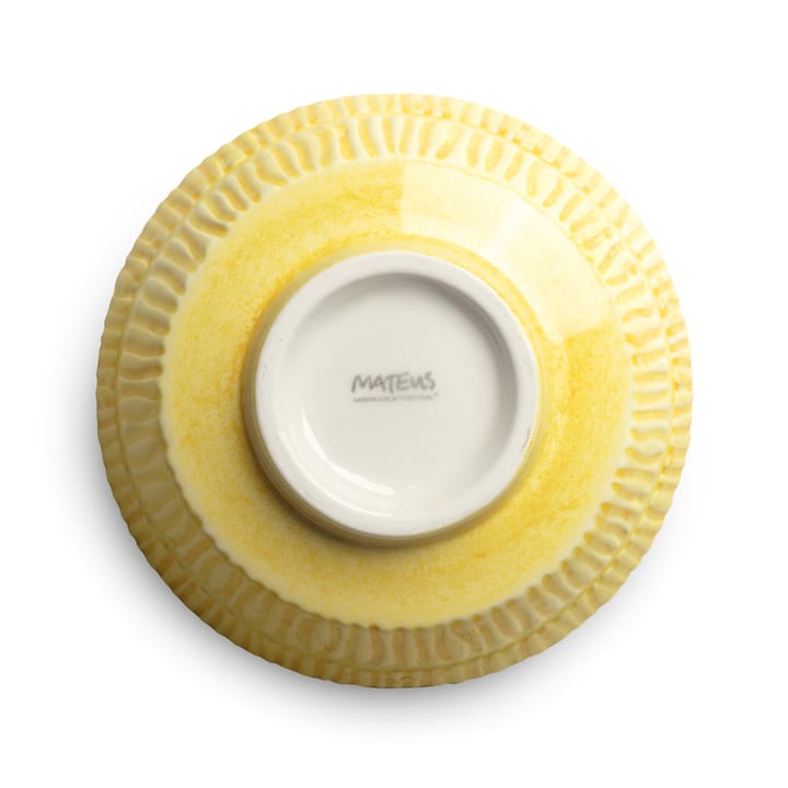 Stripes kom Ø15 cm, Geel Mateus