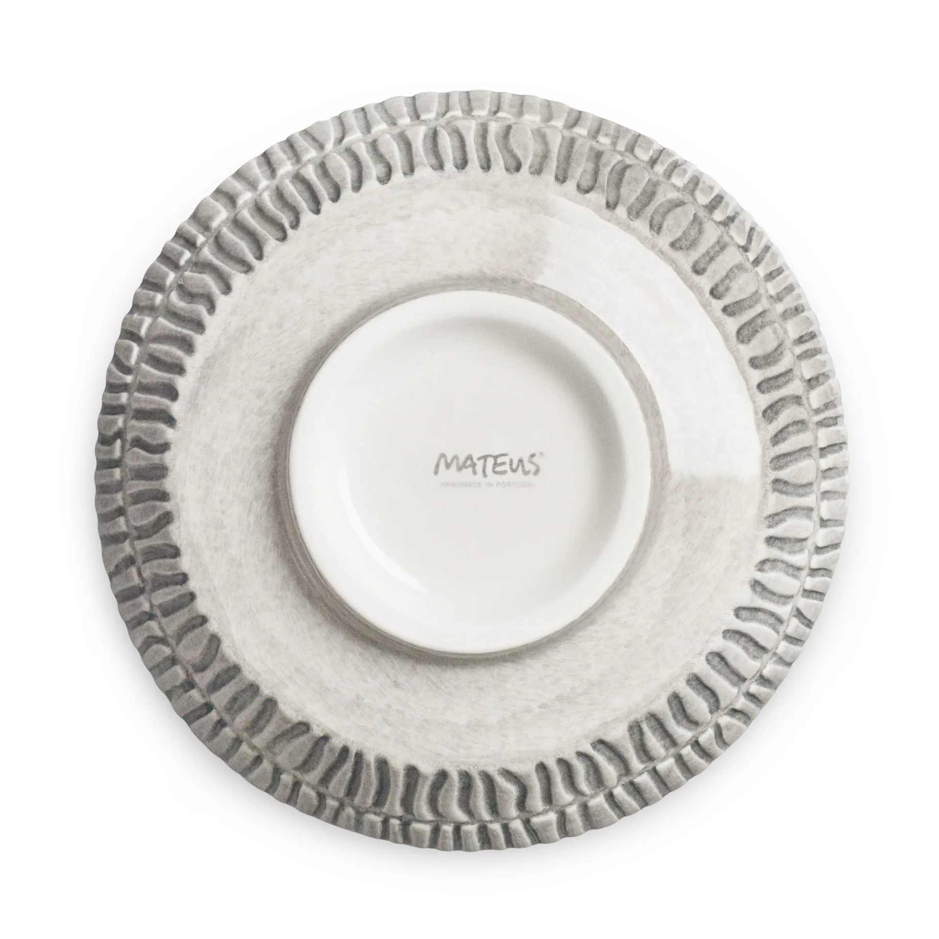 Stripes kom Ø15 cm, Grijs Mateus