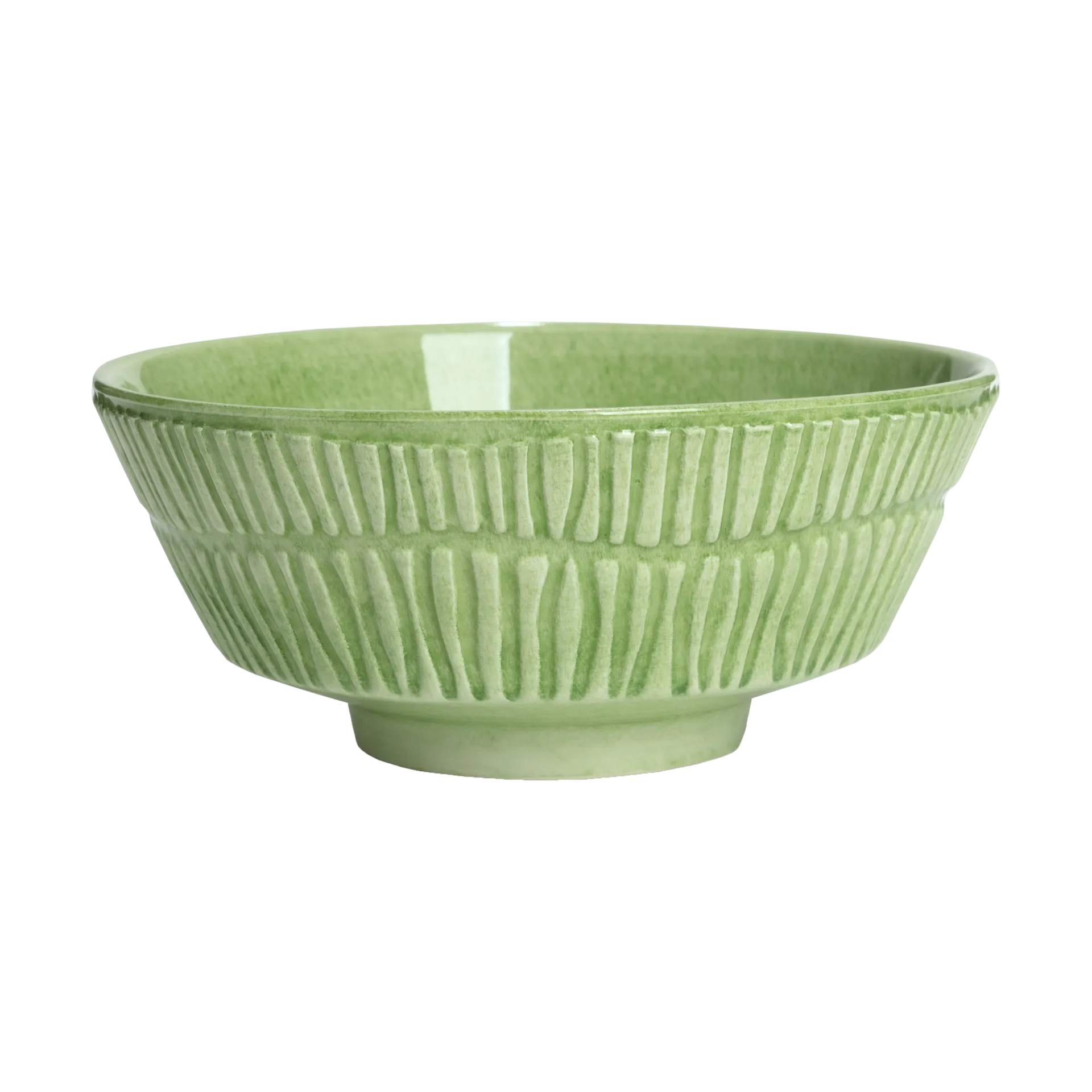 Stripes kom Ø15 cm, Groen Mateus