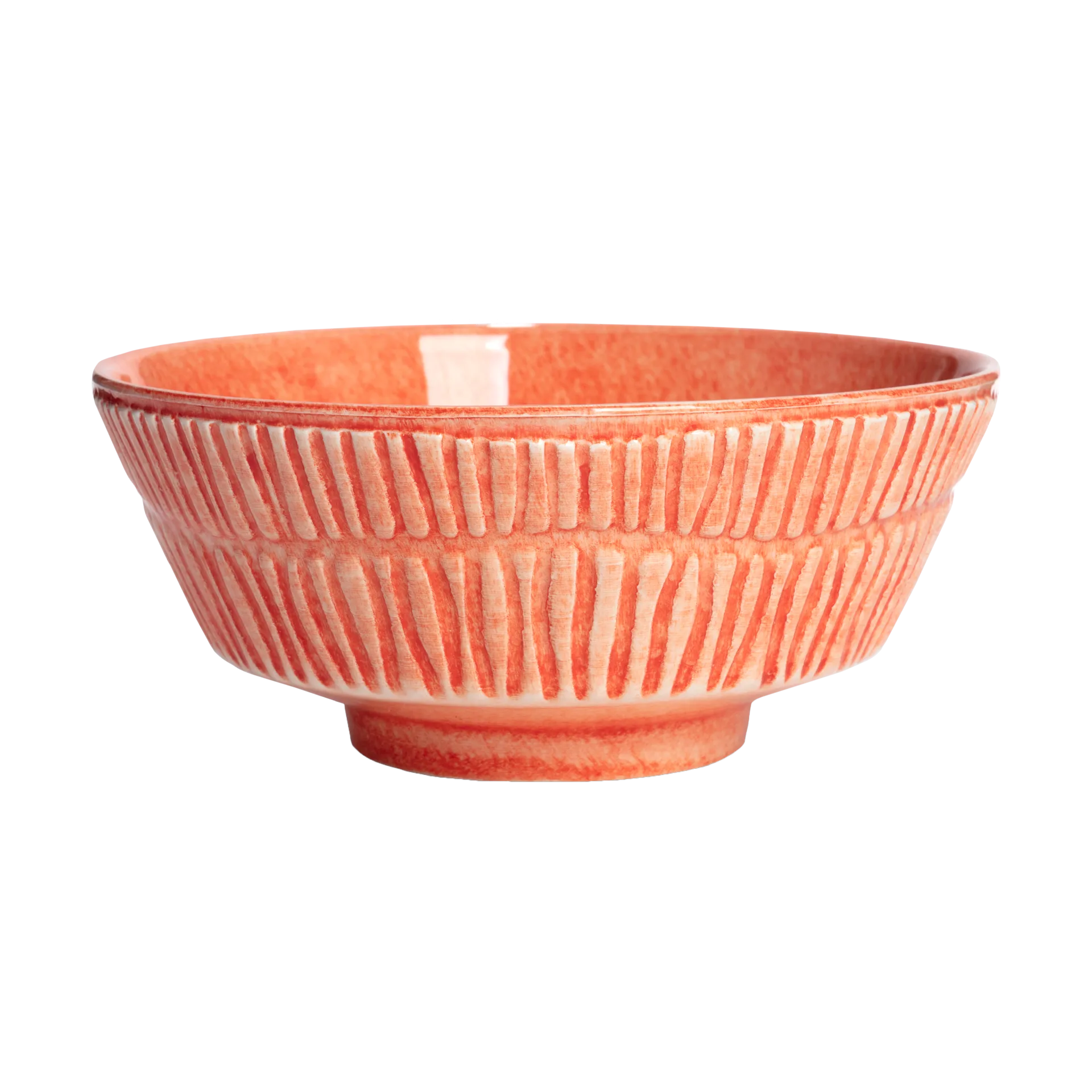 Stripes kom Ø15 cm, Oranje Mateus