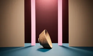 Stripes kom 16 cm - Cinnamon - Mateus