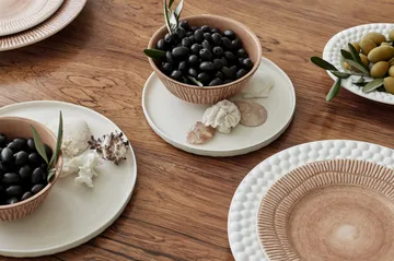 Stripes kom 16 cm - Cinnamon - Mateus