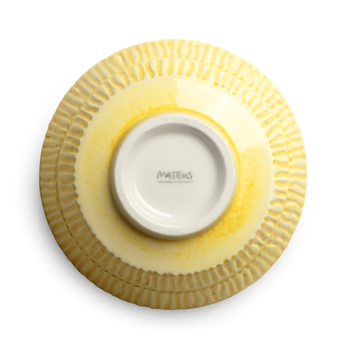 Stripes kom 16 cm, Geel Mateus