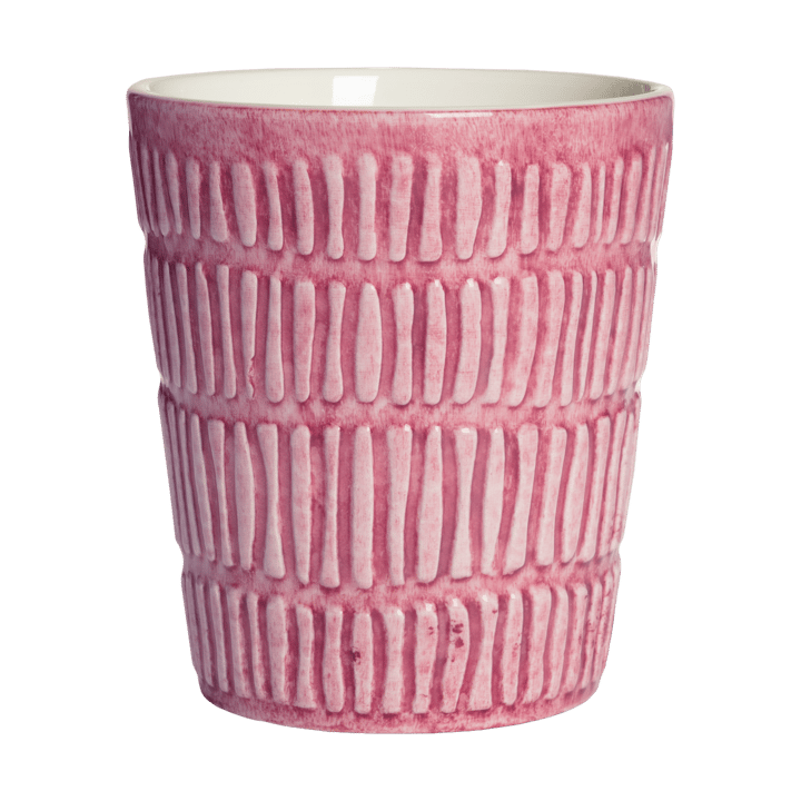 Stripes mok 30 cl - Roze - Mateus