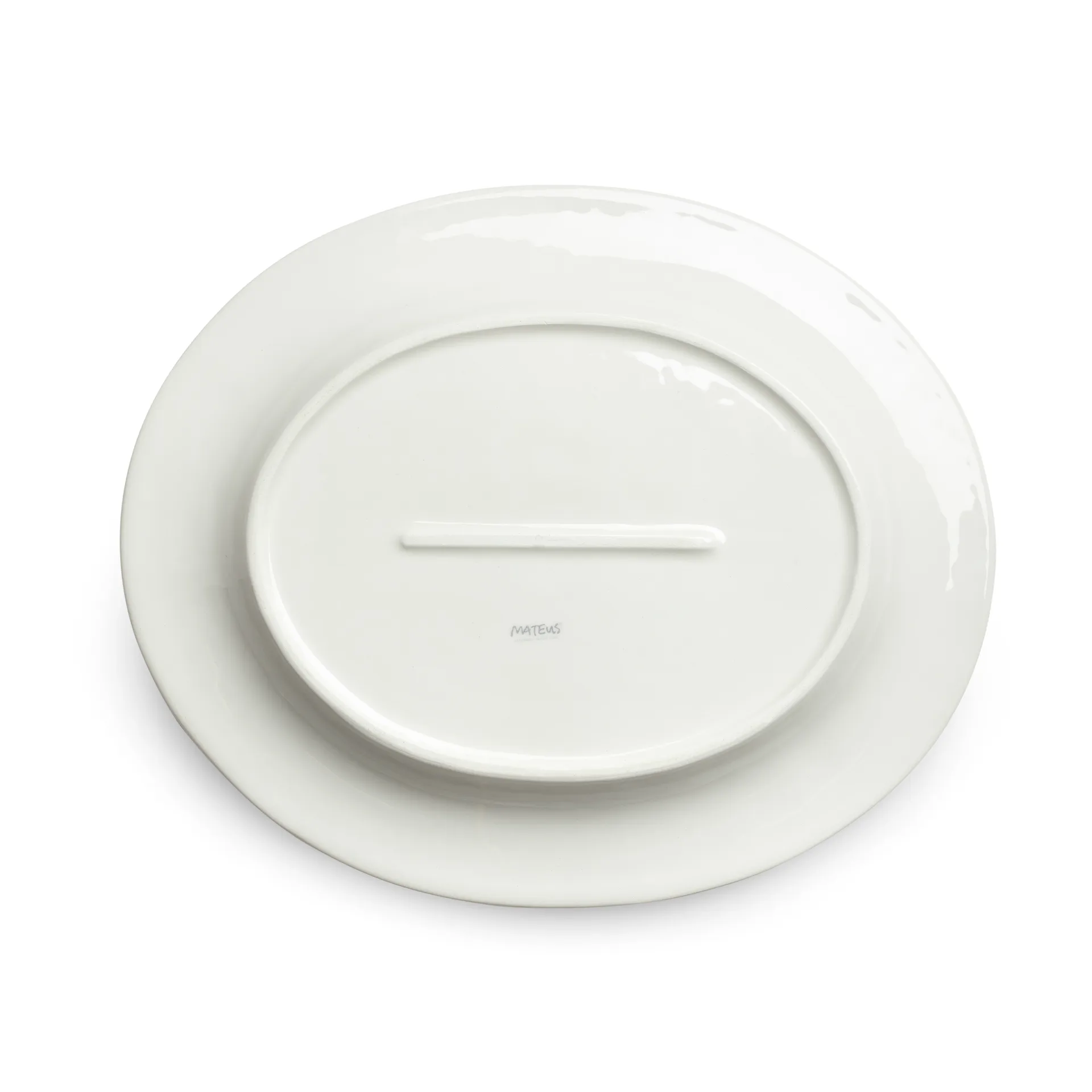 Stripes schotel 30x35 cm, Geel Mateus