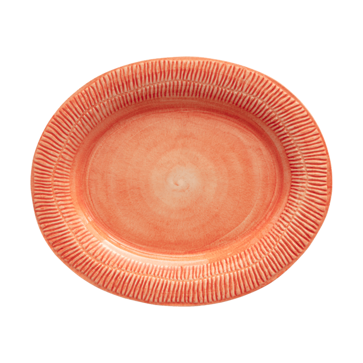 Stripes schotel 30x35 cm - Oranje - Mateus