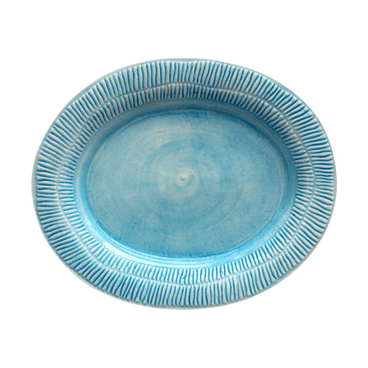 Stripes schotel 30x35 cm - Turquoise - Mateus
