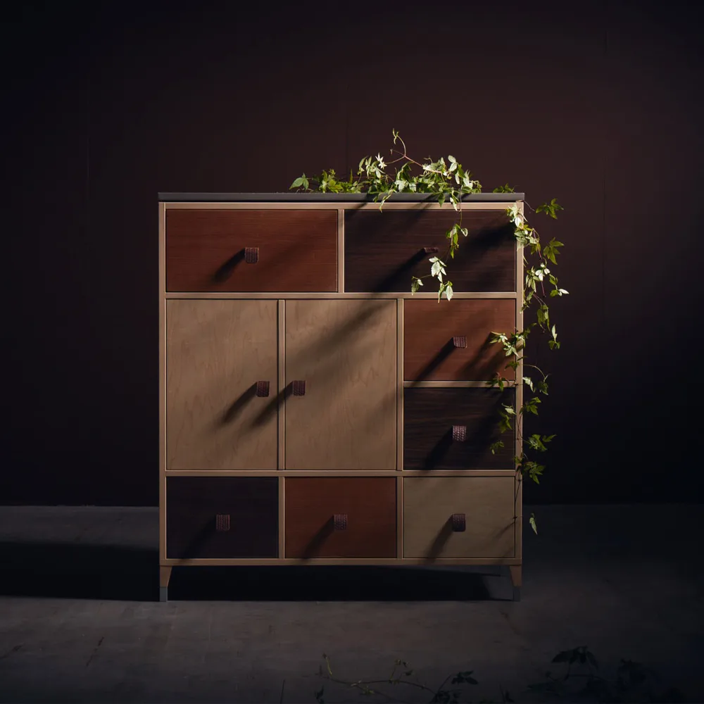 Abisko dressoir, gemengde houtsoorten Mavis