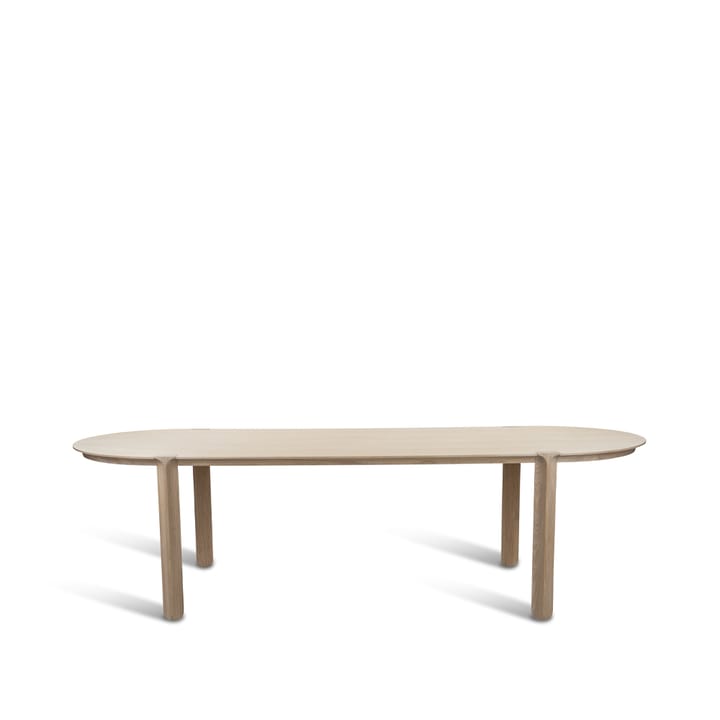 Amor eettafel - eik witgepigmenteerde hardwaxolie - Mavis