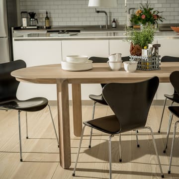 Amor eettafel - eik witgepigmenteerde hardwaxolie - Mavis