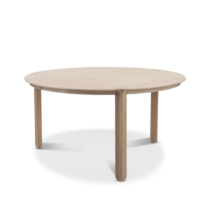 Amor eettafel rond - eik witgepigmenteerde hardwaxolie - Mavis