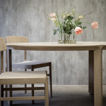 Amor eettafel rond - eik witgepigmenteerde hardwaxolie - Mavis