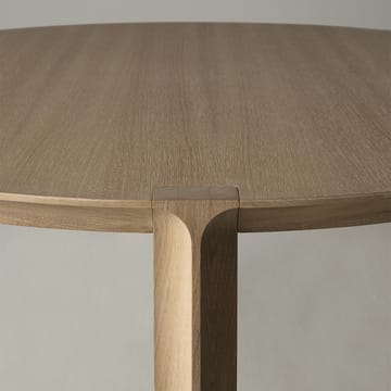 Amor eettafel rond - eik witgepigmenteerde hardwaxolie - Mavis
