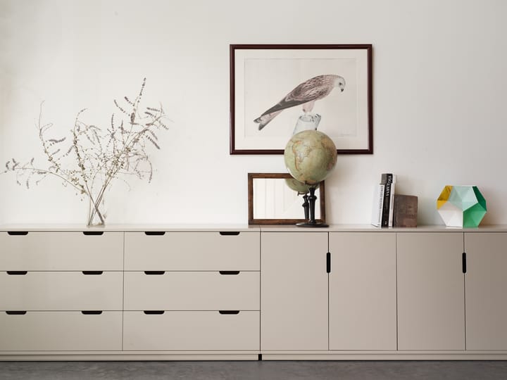 Aoko dressoir 77x160 cm, wit gelakt Mavis