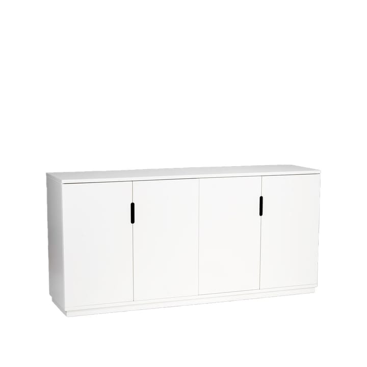 Aoko dressoir 77x160 cm, wit gelakt Mavis