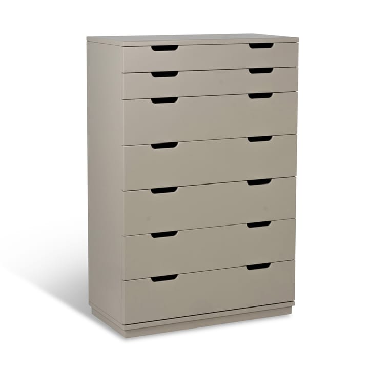 Aoko ladekast 7 lades, Beige Mavis
