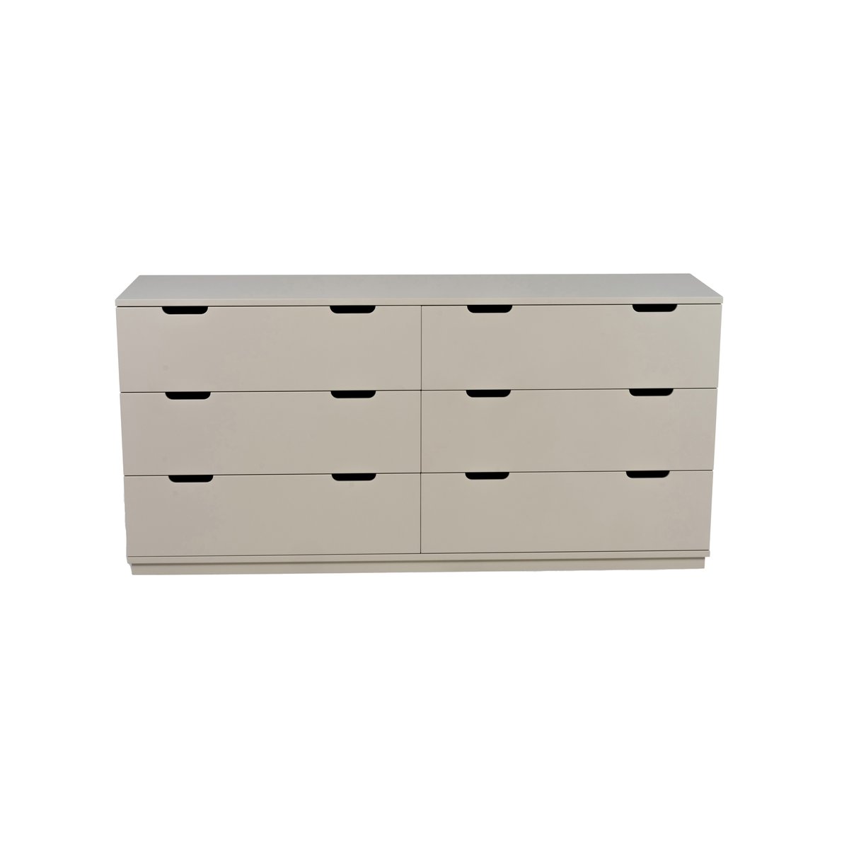 Mavis Aoko ladekast dubbel 6 lades Beige