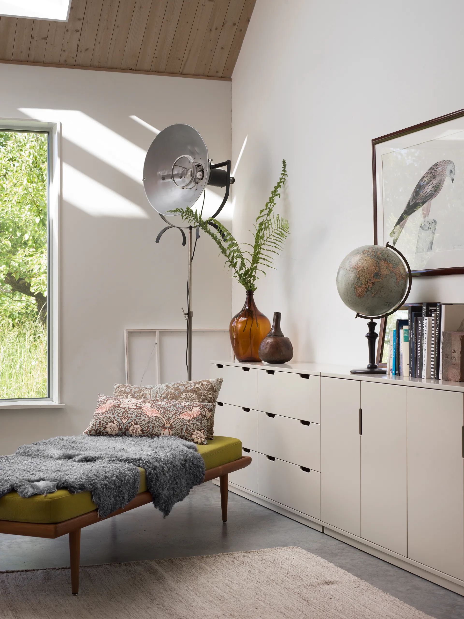 Aoko ladekast dubbel 6 lades, Beige Mavis