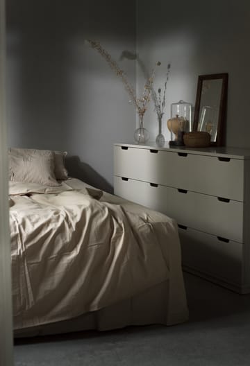 Aoko ladekast dubbel 6 lades - Beige - Mavis