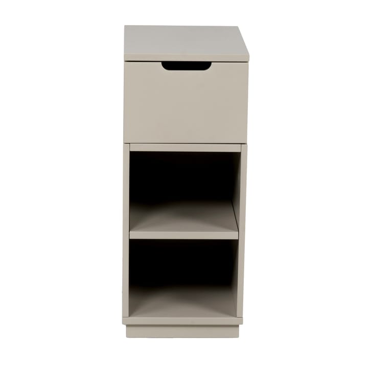 Aoko nachtkast 72 cm 1 lade - Beige - Mavis