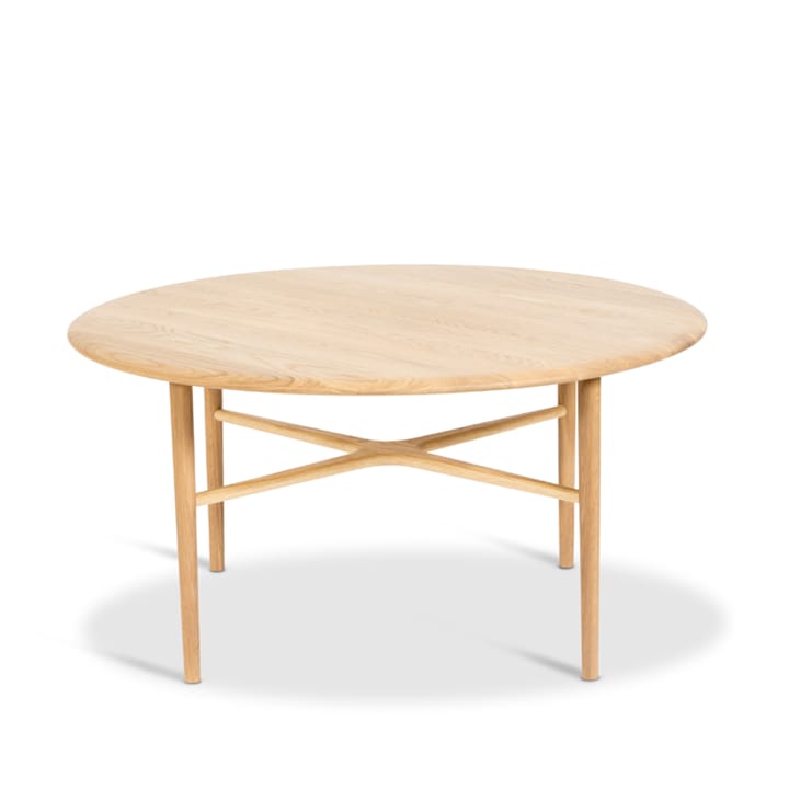 Crest salontafel rond - eik witgepigmenteerde blanke lak - Mavis