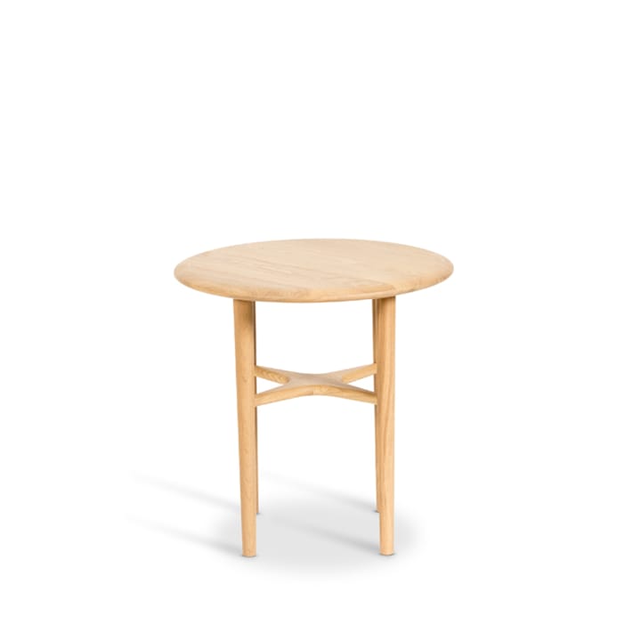 Crest sidetable - eik witgepigmenteerde blanke lak - Mavis