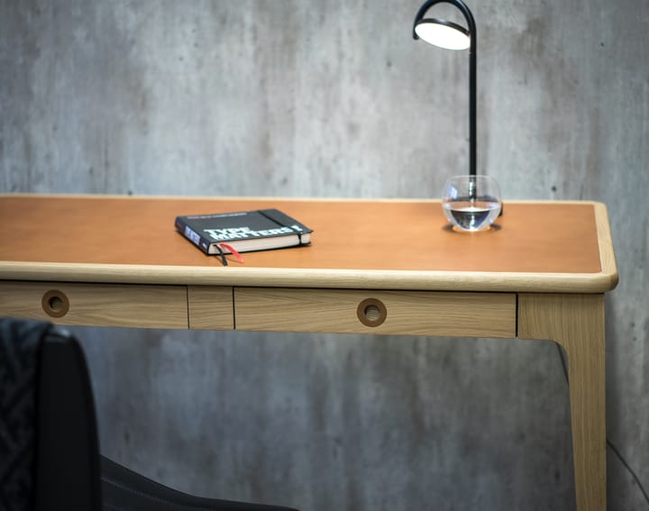 Höllviken bureau, eik witgepigmenteerd Mavis