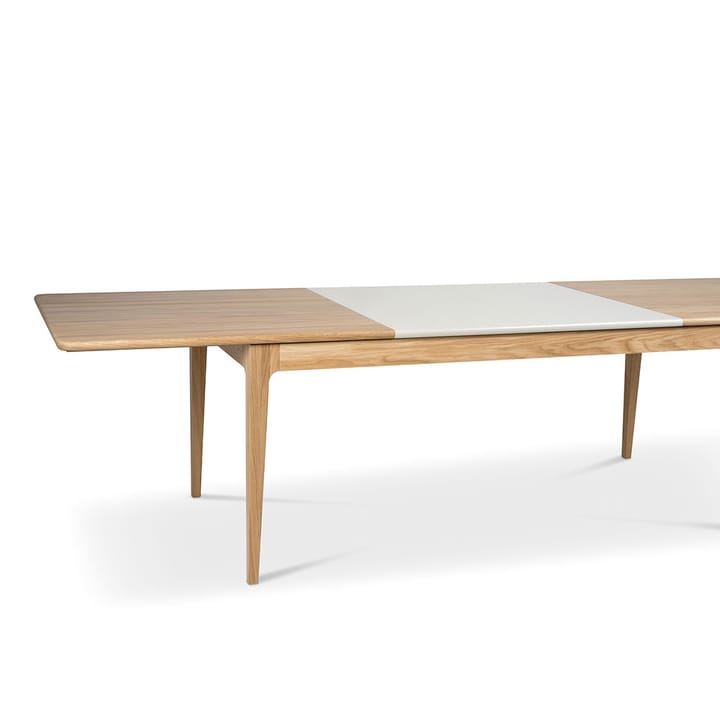 Höllviken eettafel, eiken witgepigmenteerd matte lak Mavis