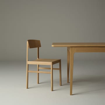 Höllviken eettafel - eiken witgepigmenteerd matte lak - Mavis
