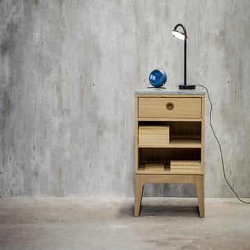 Höllviken nachtkastje - lichtgrijs, 1 lade - Mavis
