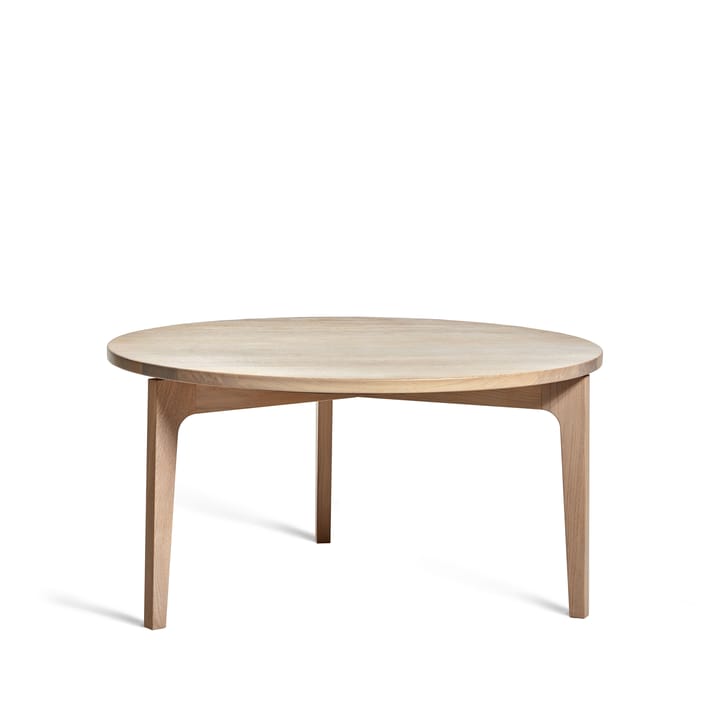 Höllviken salontafel Ø80 cm, eik witgepigmenteerd Mavis