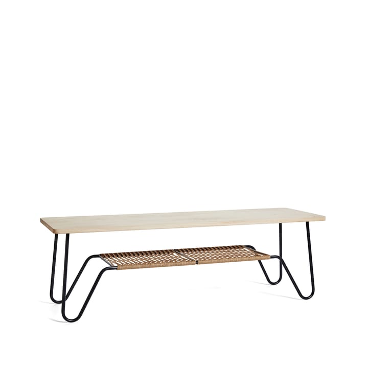 Marcel salontafel - eiken geschuurd rustiek, 160x50 - Mavis