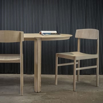 Rode stoel - Witgepigmenteerde matte gelakte eik - Mavis