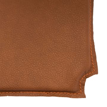 Rode stoelkussen - leer cognac - Mavis