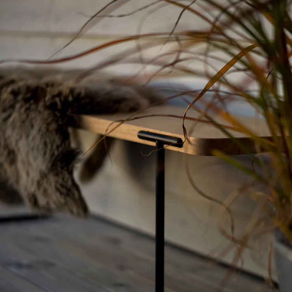 Update salontafel, eik licht blanke lak, 140 cm Mavis