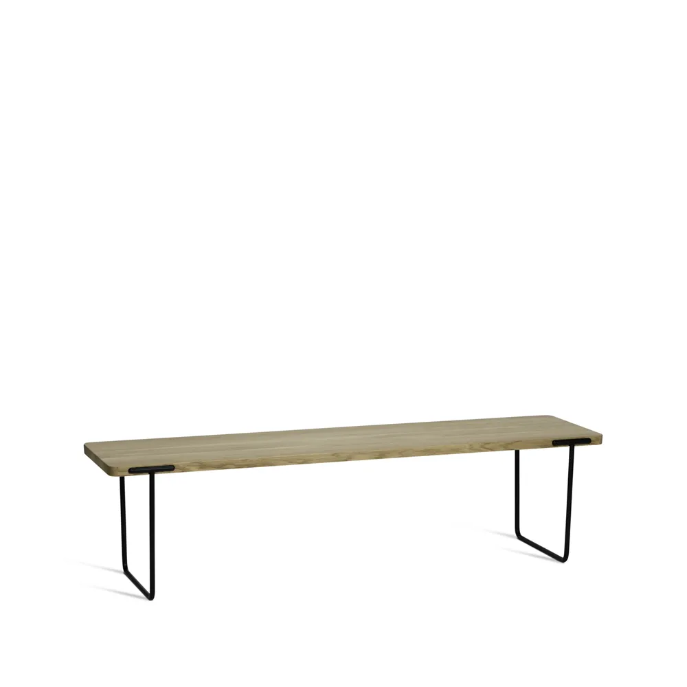 Update salontafel, eiken licht blanke lak, 160 cm Mavis