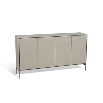 Volt dressoir 80x148 cm - Beige-roestvrij staal - Mavis