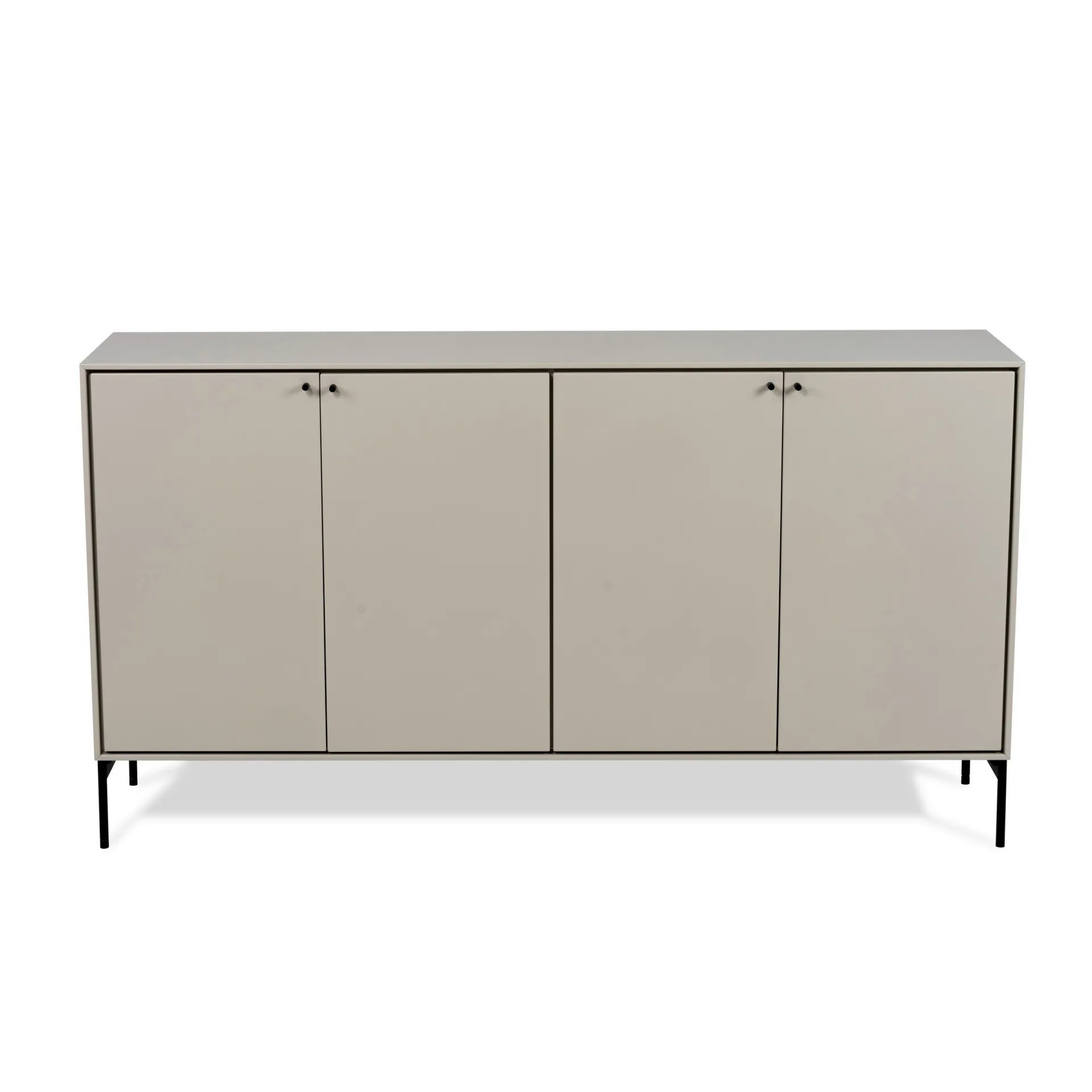 Volt dressoir 80x148 cm, Beige-zwart Mavis