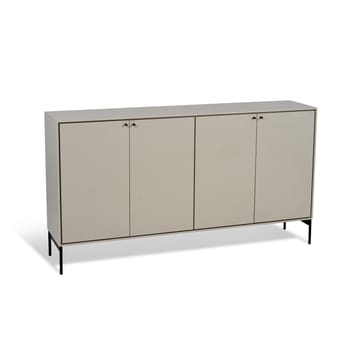 Volt dressoir 80x148 cm - Beige-zwart - Mavis