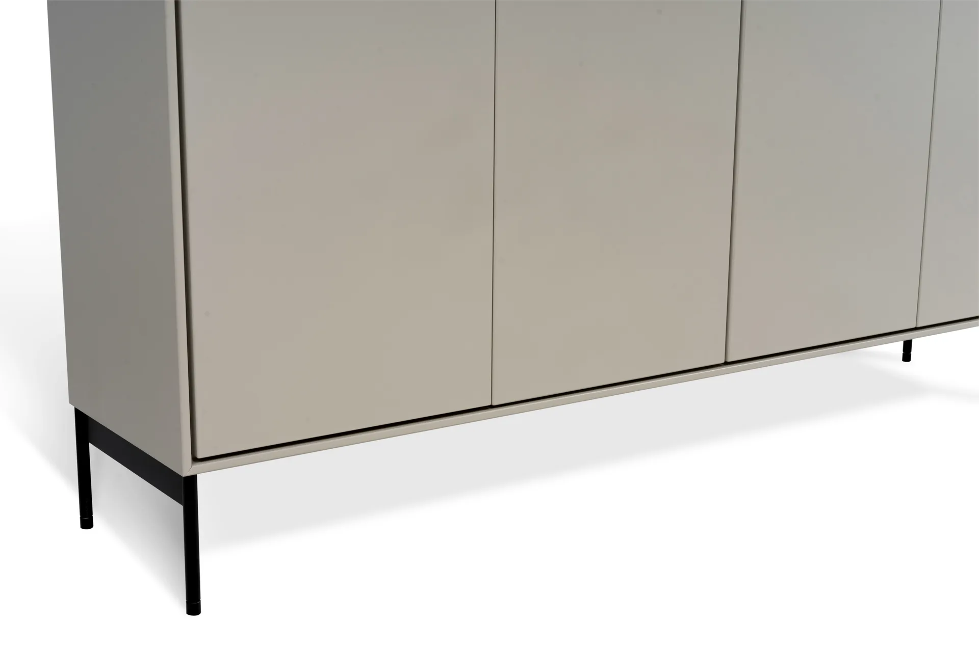 Volt dressoir 80x148 cm, Beige-zwart Mavis