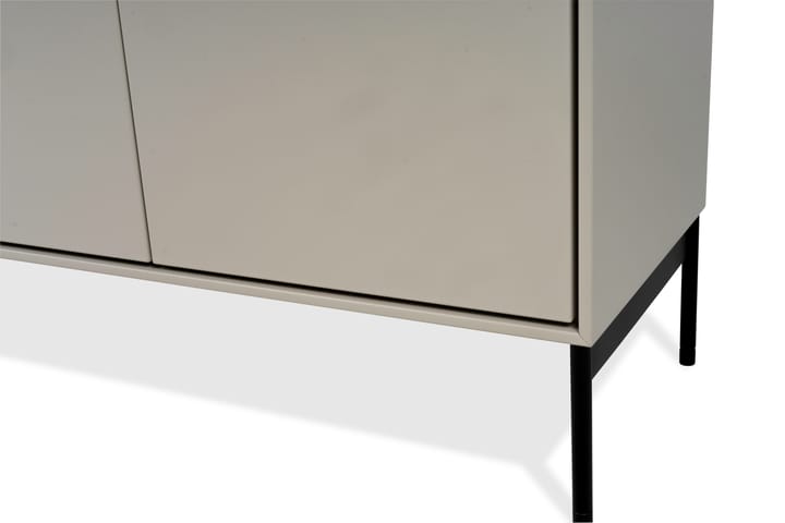 Volt dressoir 80x148 cm, Beige-zwart Mavis