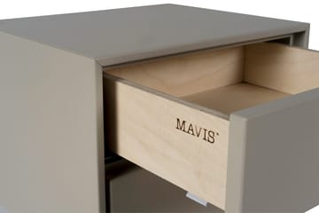 Volt nachtkastje wandgemonteerd - Beige-zwart - Mavis