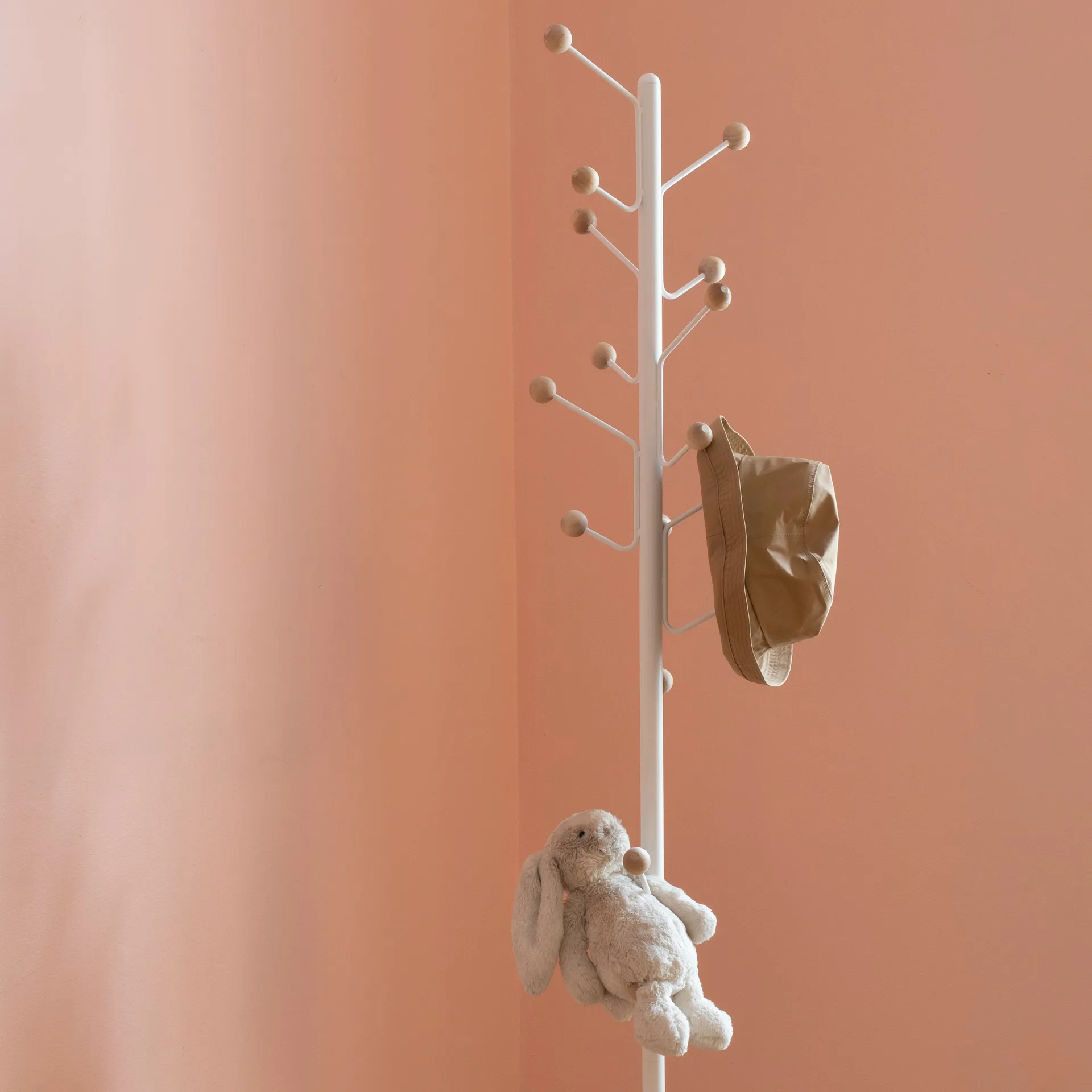 Bill Floor kapstok, Wit Maze