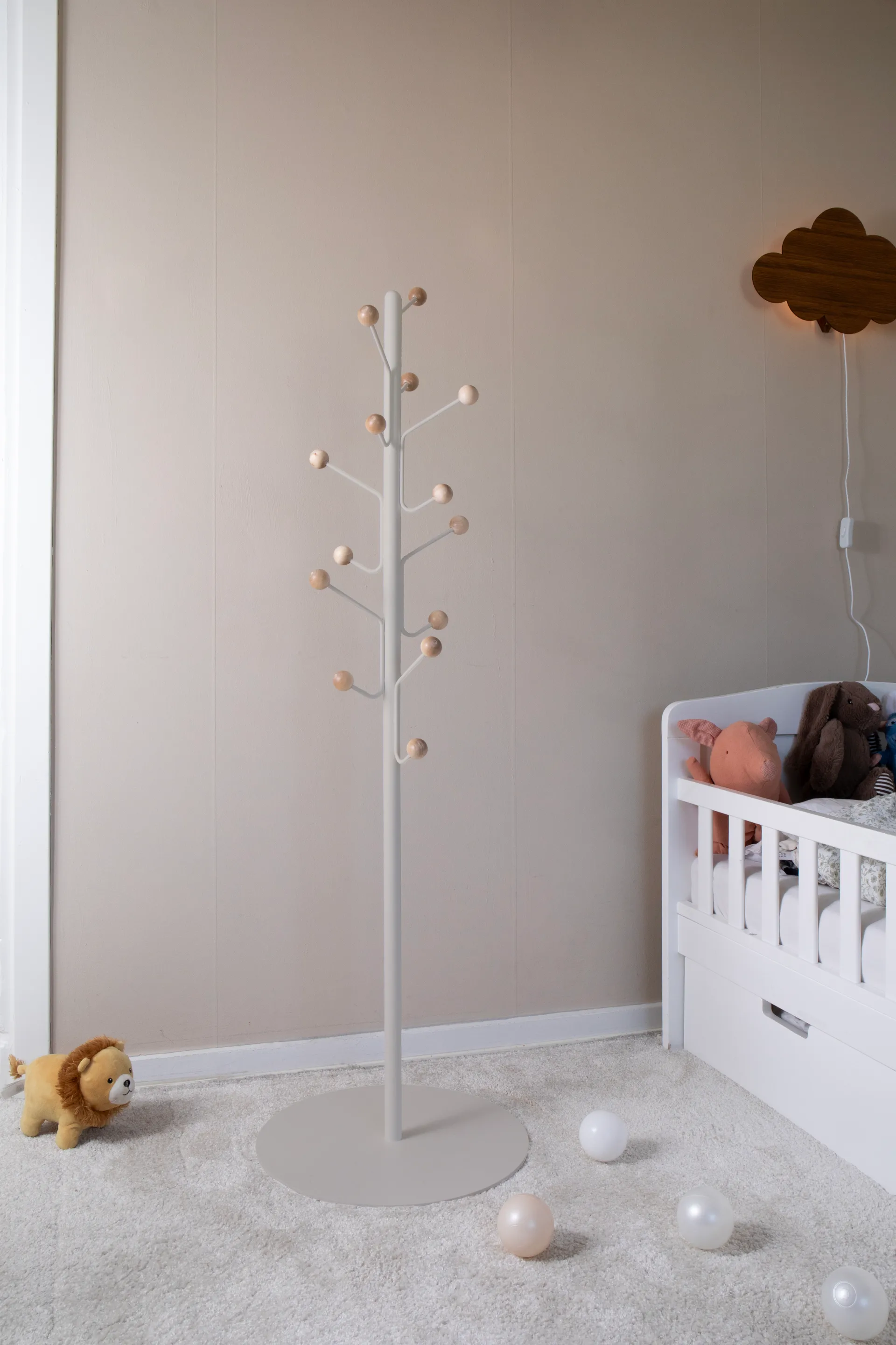 Bill Floor kledinghanger junior, Greige Maze