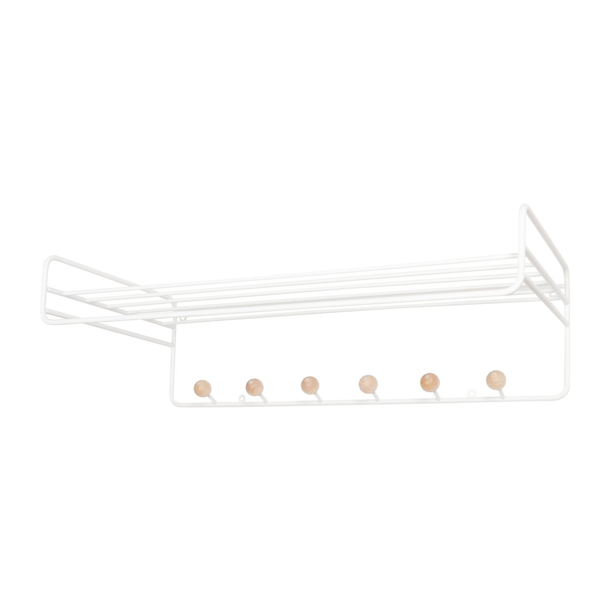 Maze Bill Hat rack hoedenplank Wit | Scandinavisch Interieur | Garderobehaken & hoedenplanken | Wit