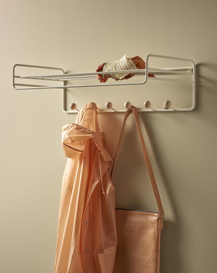 Bill Hat rack hoedenplank, Wit Maze