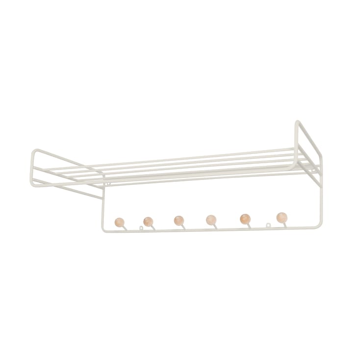 Bill Hat rack hoedenplank - Zijde grijs - Maze