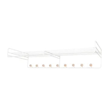 Bill Hat rack L hoedenplank - Wit - Maze